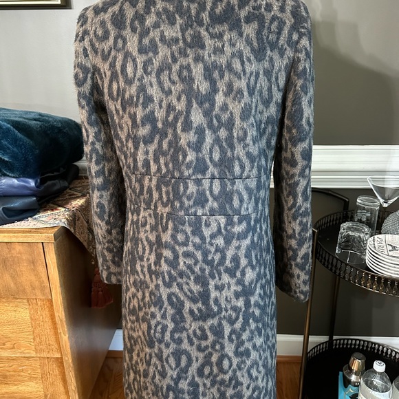 Gorgeous Boden ladies leopard print coat. Size 6R US. Beautiful condition. - Picture 2 of 9